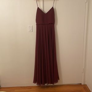 Jenny Yoo Inesse Dress - hibiscus